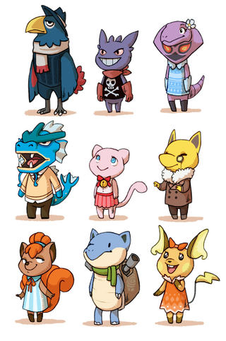 Illustration for article titled The Pokémon Mash-Up Of My Dreams